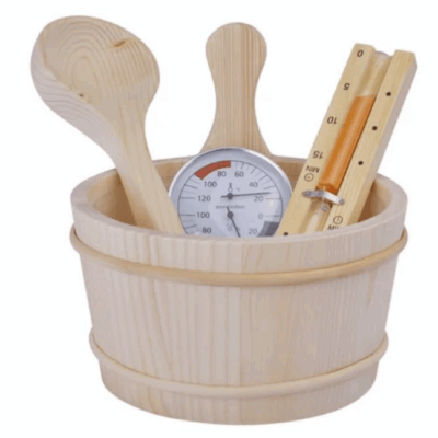 Πλήρες Σετ Βασικών Αξεσουάρ Σάουνας Harvia BASIC